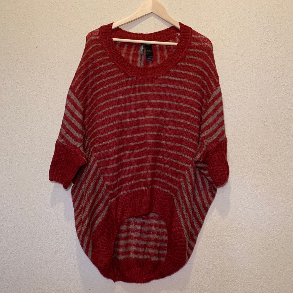 Red Striped Sweater
